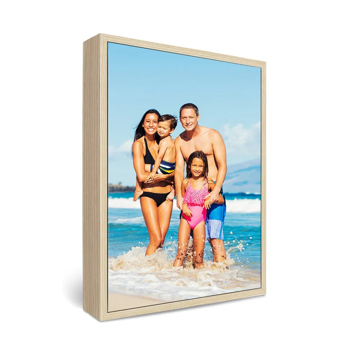 Framed Canvas Print - Portrait