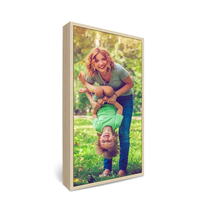 Framed Canvas Print - Portrait