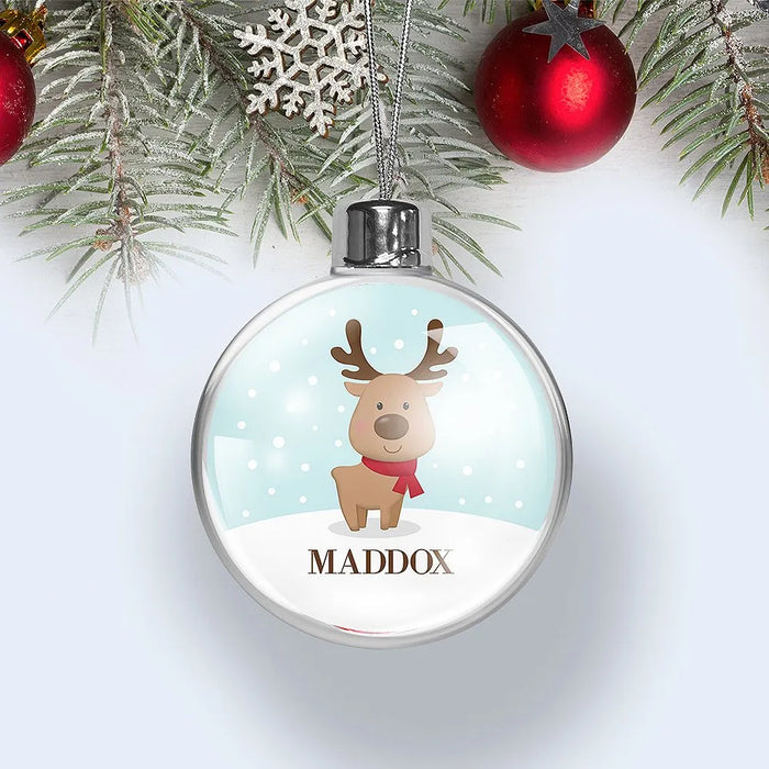 Little Reindeer Christmas Baubles