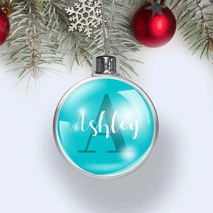 Monogram Christmas Baubles