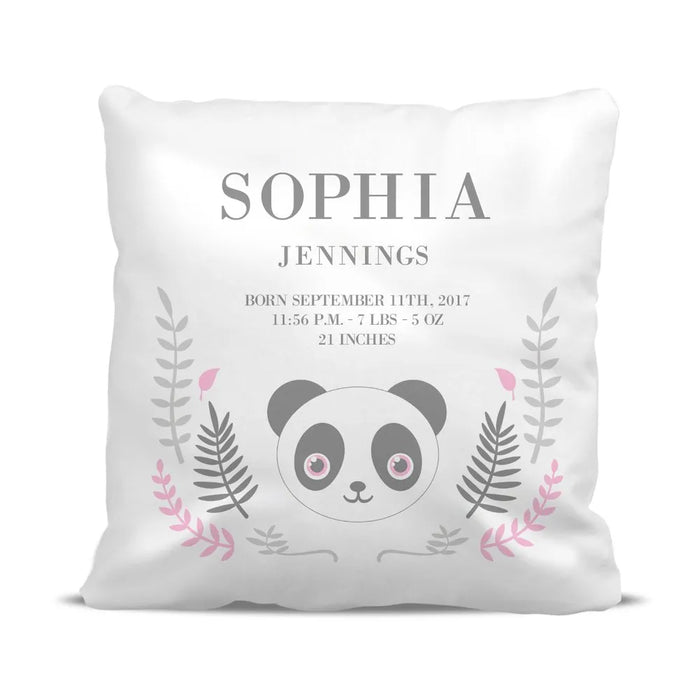 Panda Birth Classic Cushion Cover