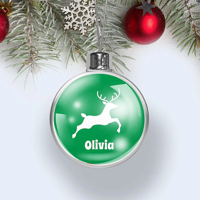 Reindeer Christmas Baubles