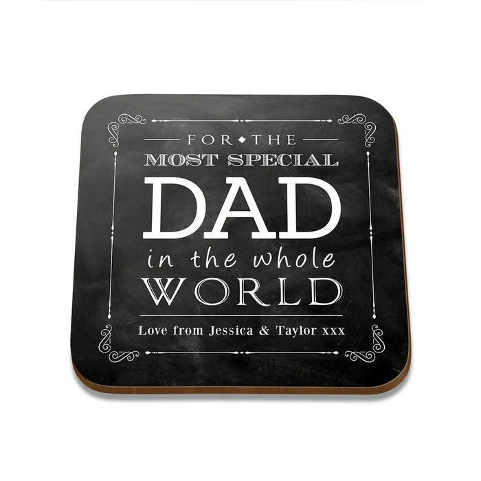 Special Dad Square Coaster