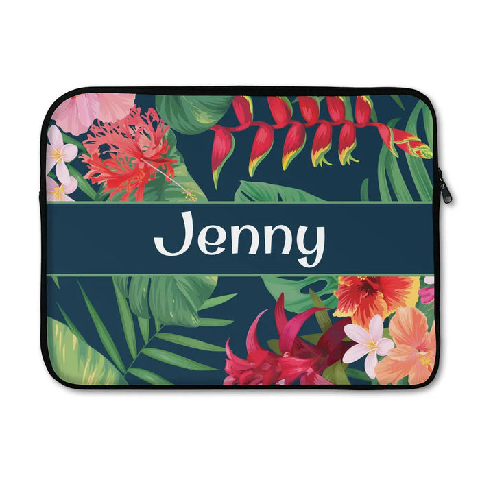 Deep Tropical Laptop Sleeve