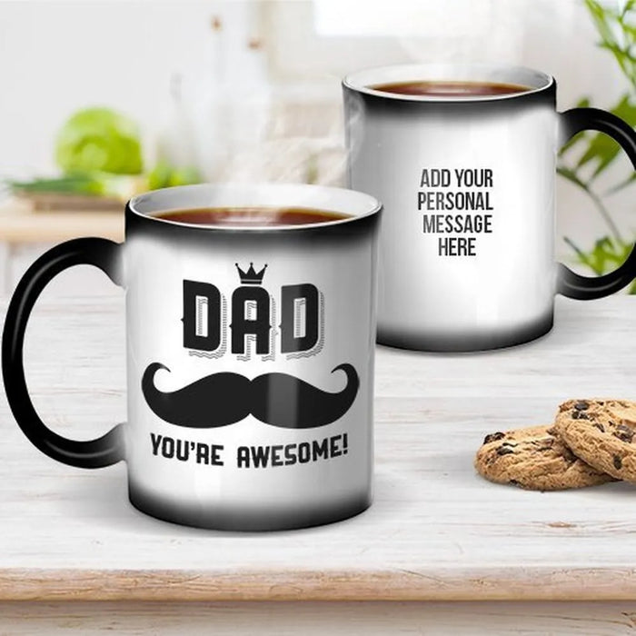 Awesome Dad Ceramic Magic Mug