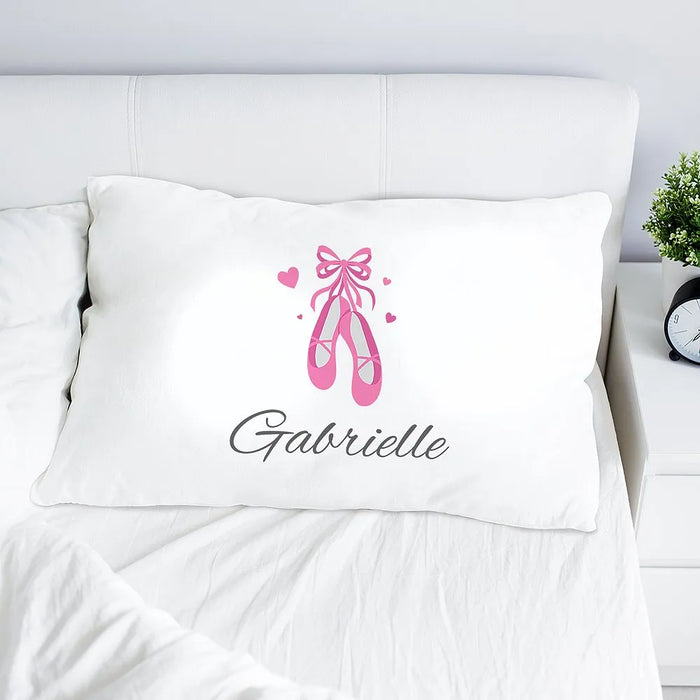 Ballet Shoes Pillow Case