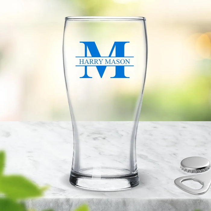 Banner Coloured Standard Beer Glass