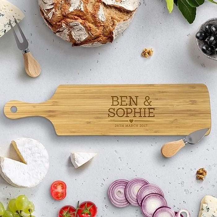 Ben & Sophie Long Bamboo Serving Board