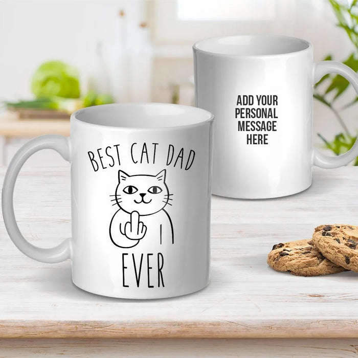 Best Cat Dad Coffee Mug