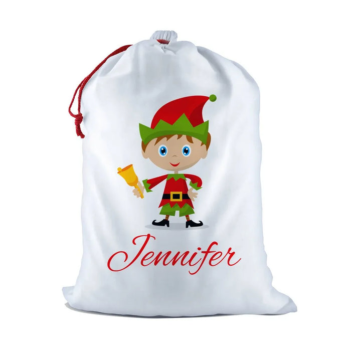 Elf Santa Sack