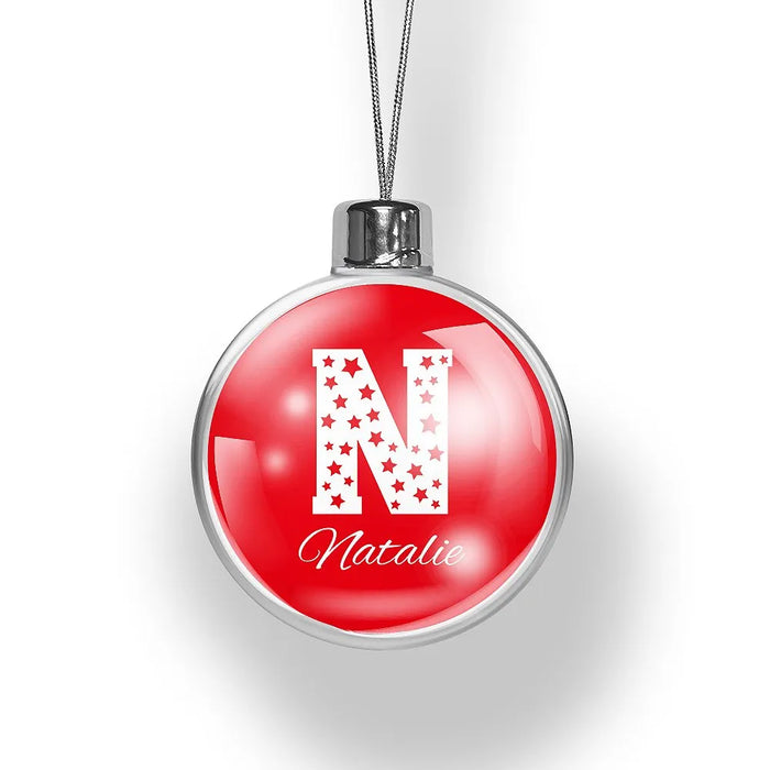 Initial Christmas Baubles