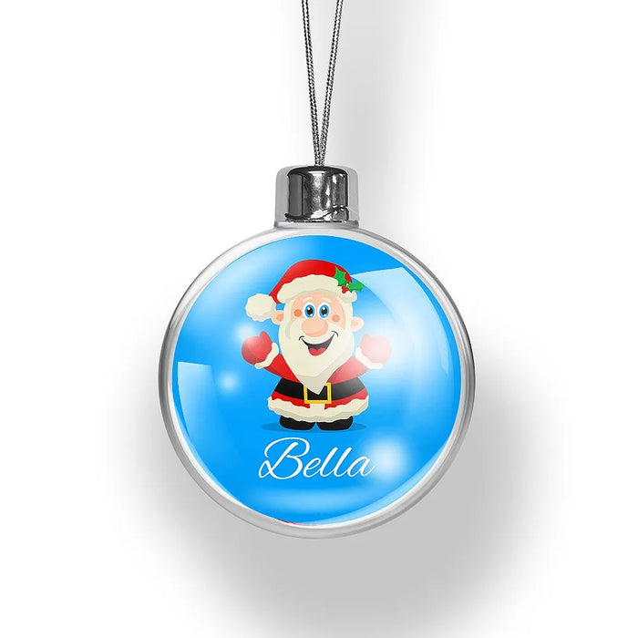 Jolly Santa Christmas Baubles