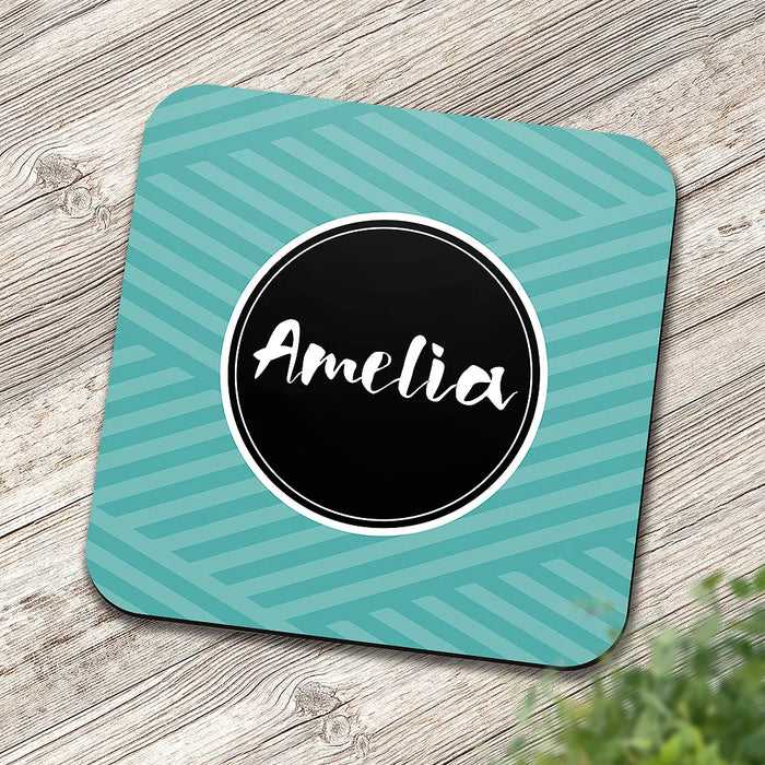 Name Square Coaster