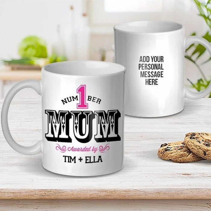 Number 1 Mum Coffee Mug