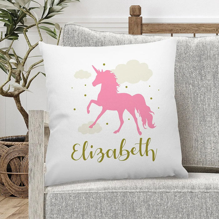 Pink Unicorn Premium Cushion Cover