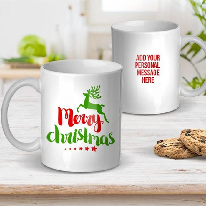 Reindeer Christmas Coffee Mug