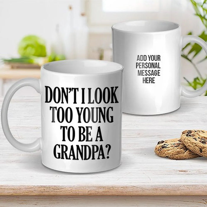 Young Grandpa Coffee Mug