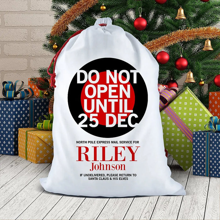 Do Not Open Santa Sack