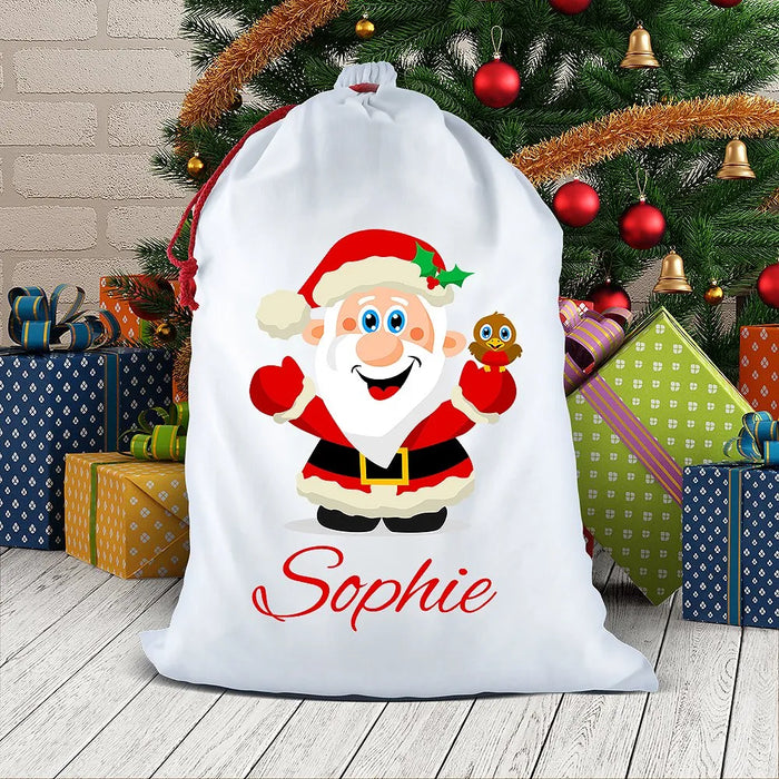 Jolly Santa Santa Sack