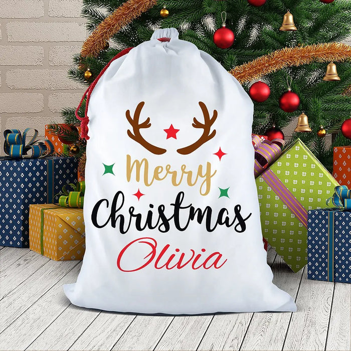 Merry Christmas Santa Sack