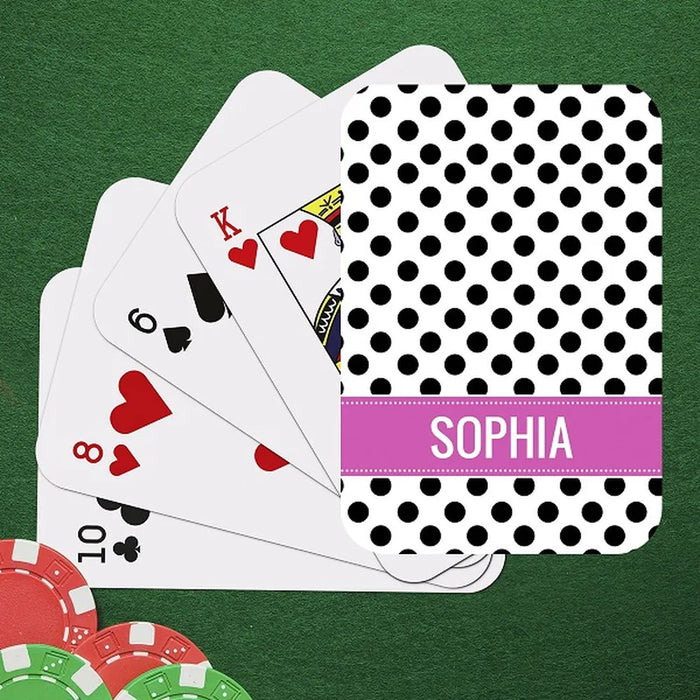 Polka Dot Playing Cards